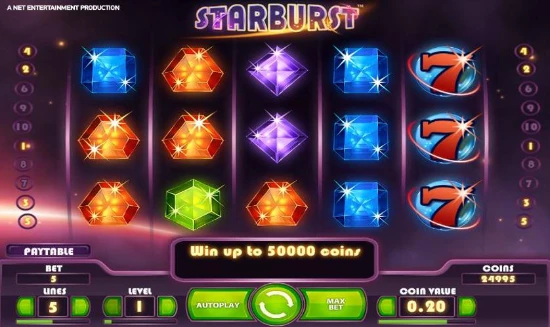 Starburst Slot by NetEnt
