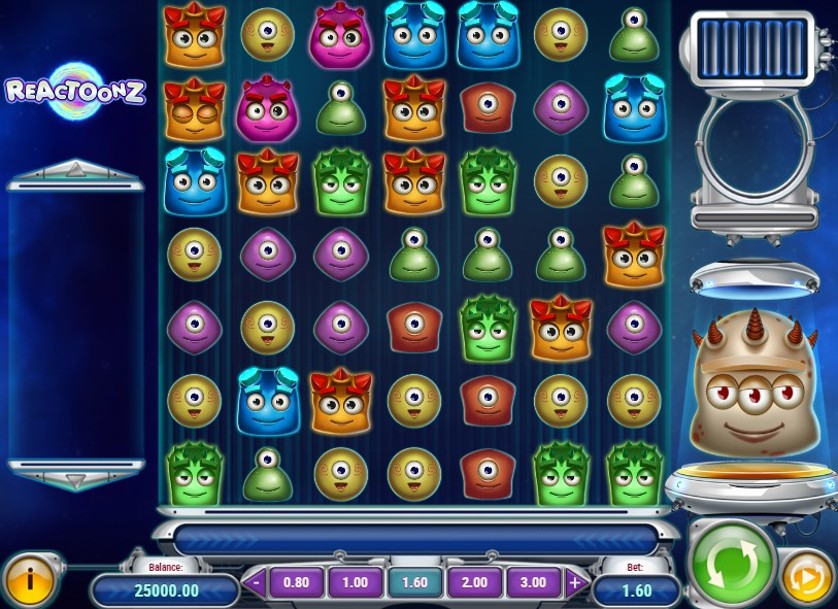 Reactoonz Slot by Play'n GO